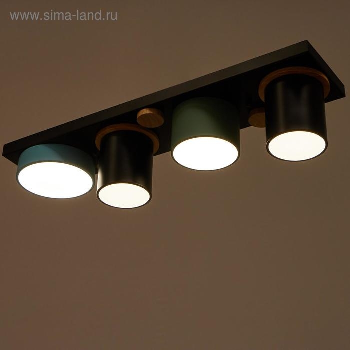 Светильник 35428/4 LED 36Вт 3000-6000К черный-зеленый-синий 65х15х15 см BayerLux