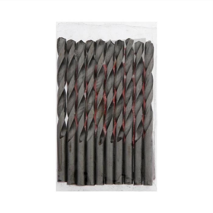 Сверло по металлу ЛОМ, HSS, цилиндрический хвостовик, 6.5&times;100 мм, 10 шт.