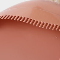 Щётка для пола Доляна: щётка 23&times;88 см, совок 26&times;26&times;73 см, цвет бежевый