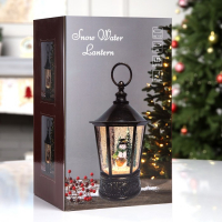 Светодиодная фигура &laquo;Снеговик&raquo; 14 &times; 22 &times; 14 см, пластик, батарейки ААх3 (не в комплекте), свечение тёплое белое