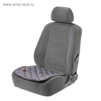 Накидка с подогревом TORSO, 12 В, регулятор, 42&times;42 см, провод 90 см, серый