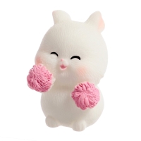 Игрушка на палочке &laquo;Новогодний сюрприз&raquo;, зайчата, МИКС