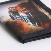 Кошелёк детский на липучке &laquo;Выбражулька&raquo;, цвет чёрный