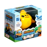 Музыкальная машинка &laquo;Городские приключения: Самолёт&raquo;, звук, свёт