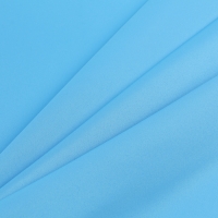 Лоскут для рукоделия, атлас однотонный голубой, 50 &times; 50 см