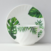 Сервиз столовый &laquo;Лист папоротника&raquo;, 37 предметов, стеклокерамика