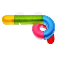 Игрушка для ванны &laquo;Водная горка&raquo;, 5 деталей, 4 игрушки, на присосках, Крошка Я