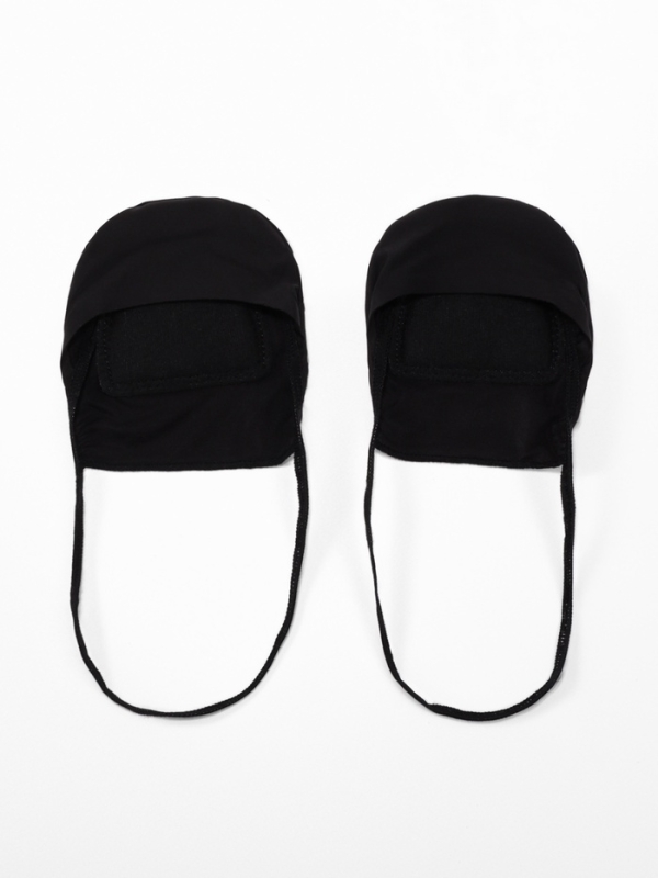 Полустельки (вискоза) универс р-р (пара) цв черный пак ОТ