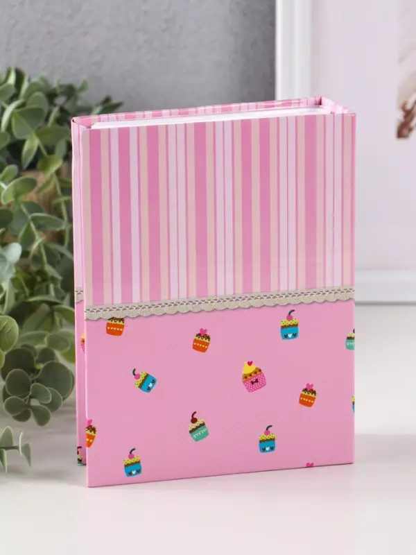 Фотоальбом 100 фото "Малышке" 10X15см, ПП карм.