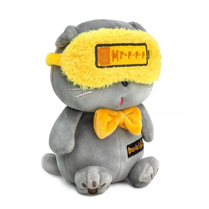 Мягкая игрушка "Кот Басик "На подзарядке", 16 см KsE-004