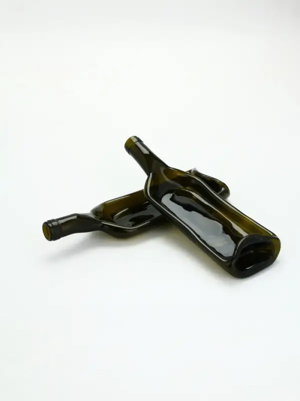 Тарелка бутылка, сервировочная, набор 2 шт.