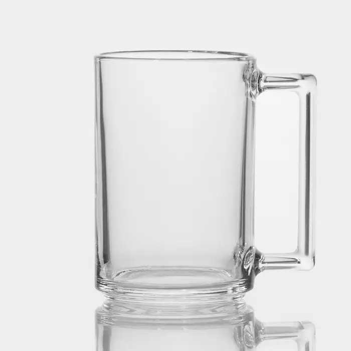 Кружка стеклянная &laquo;Фитнес&raquo;, 320 мл