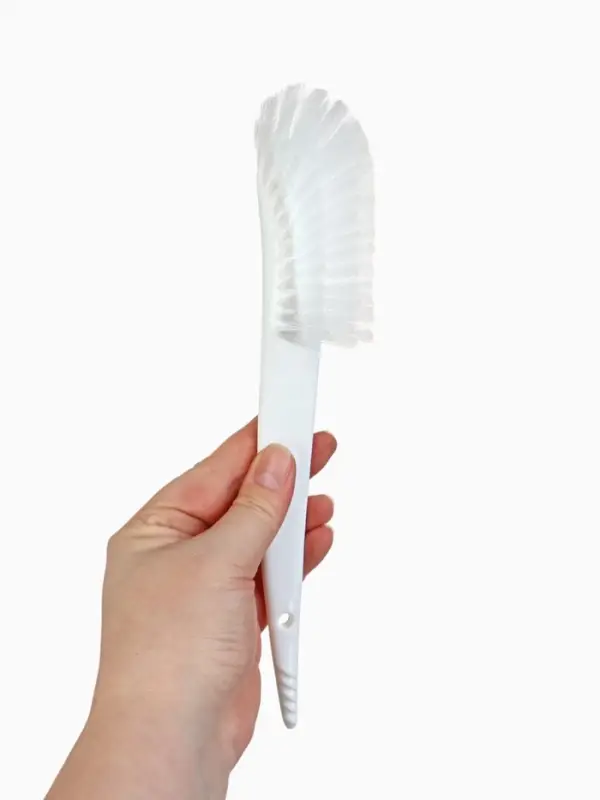 Ёршик для бутылочек и сосок, цвет белый, 25х9см, Крошка Я