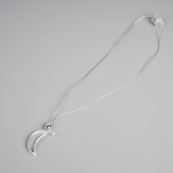 Светодиодный кулон &laquo;Полумесяц&raquo; 60 см, батарейки, свечение мульти (RGB)