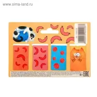 Закладки магнитные для книг, 4 шт. &laquo;Любознательные коты&raquo;