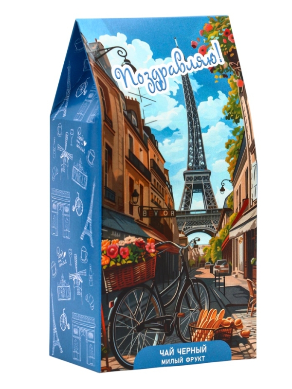 Чай черный "Поздравляю!" париж 50 г