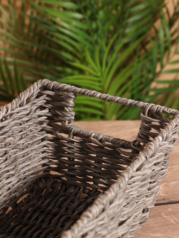 Корзина плетеная 29х17х12 см, пластик