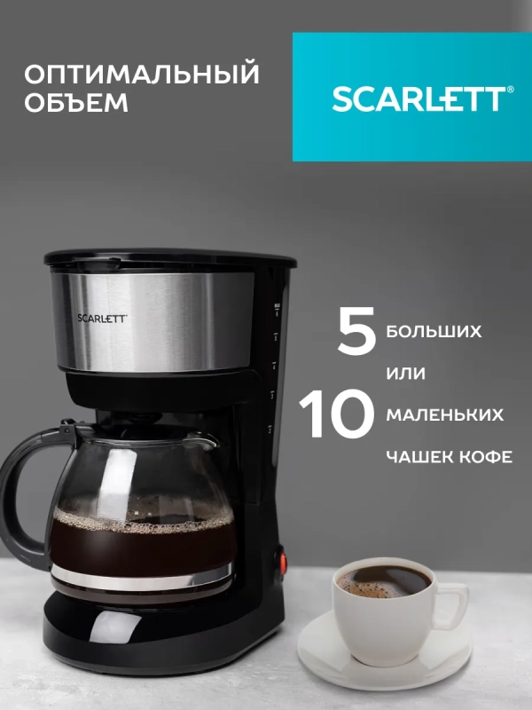 Кофеварка капельная электрическая SC-CM33012