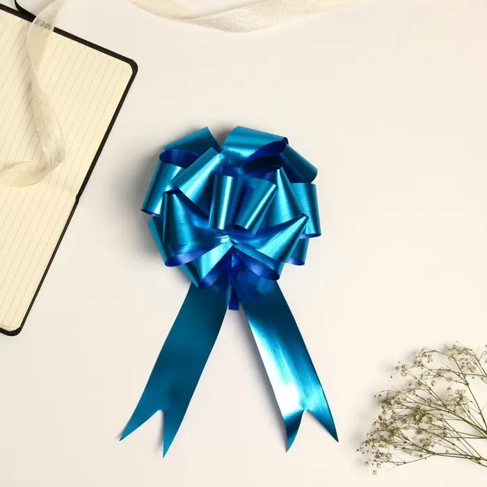 Бант - шар №4.5, голубой