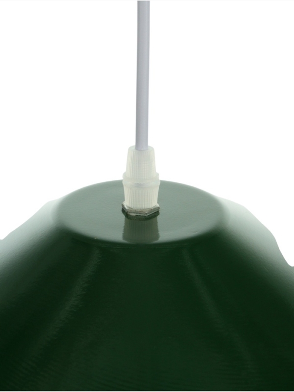 Светильник Lisa 1х40Вт Е27 тёмно-оливковый  26х26х32см