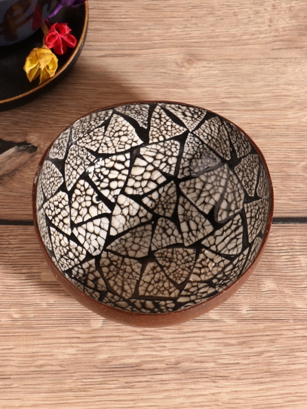 Чаша "Щербет" 14х14х6 см, кокос