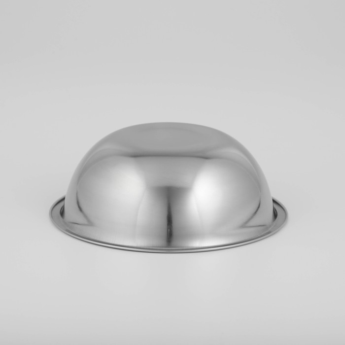 Миска глубокая из нержавеющей стали Доляна &laquo;Индия&raquo;, 750 мл, d=18 см