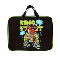 Папка с ручками текстильная А4, 360&times;245&times;70 мм, Calligrata TOP &laquo;На стиле&raquo;