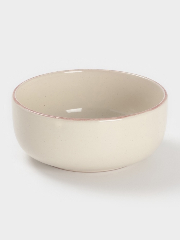 Салатник Доляна "Альпийский крем" 15см, 15х6,5, цвет белый