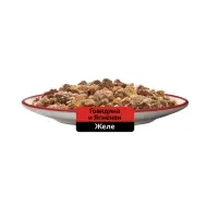 Влажный корм Whiskas для кошек, говядина/ягненок в желе, пауч, 75 г