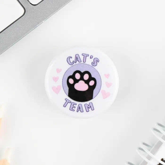 Значок металлический , закатной &laquo;Смирись я девушка&raquo;, 25 мм, МИКС