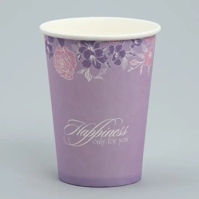 Стакан для цветов &laquo;Контурные цветы&raquo;, 350 мл