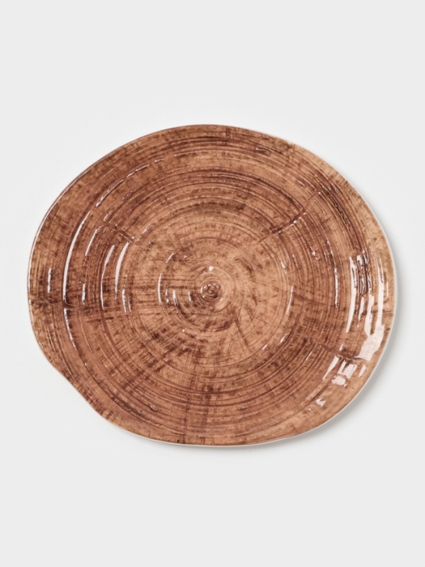 Блюдо для подачи Magistro "Wood" 16см 16х14х0,6 см