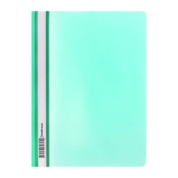 Папка-скоросшиватель А4, 140 мкм, ErichKrause Fizzy Classic, пластиковая, микс