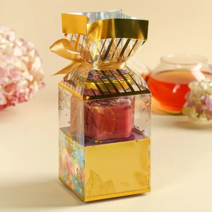 УЦЕНКА Набор "С 8 Марта": крем-мёд, чай 50 г