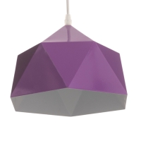 Светильник Edward 1х40Вт Е27 пр-1м темно-фиолетовый 25х21,5х18см