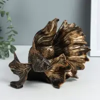 Фигура "Рыбка золотая" 20,5х16х14 см