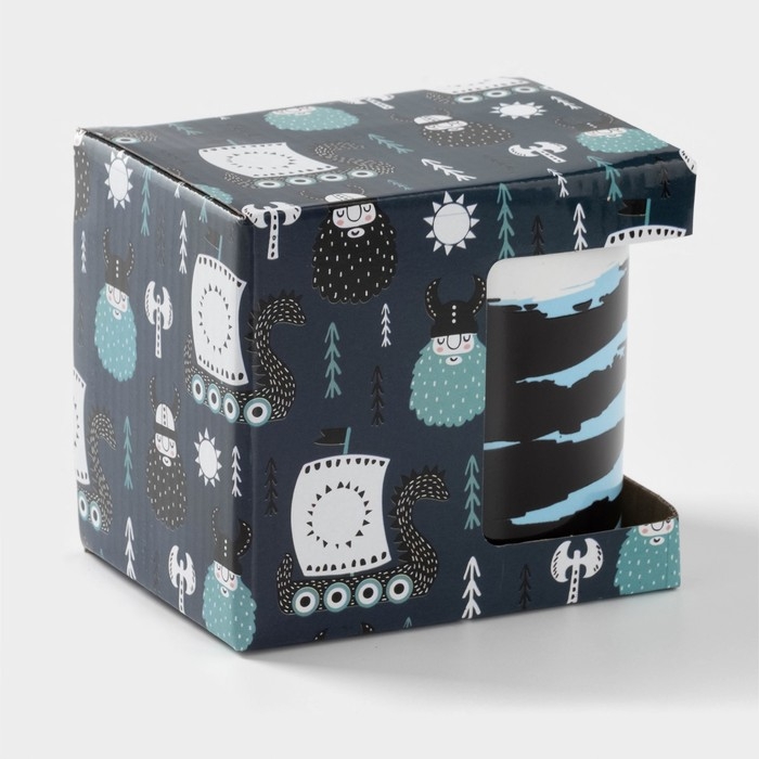 Кружка - хамелеон керамическая Доляна &laquo;Авиация&raquo;, 350 мл ㅤ