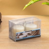 Набор свечей "DAZZLE CANDLE" 70 гр, свежий лён