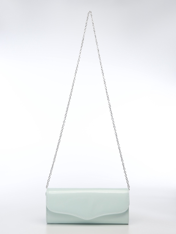 Сумка женская на магните, цвет бирюзовый