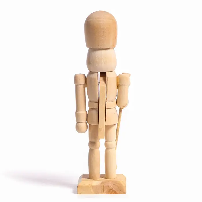 Роспись по дереву на новый год &laquo;Щелкунчик&raquo;, набор для творчества