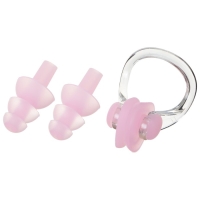 Набор для плавания ONLYTOP &laquo;Единорог&raquo;: зажим для носа, беруши, цвет розовый