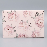 Коробка кондитерская для муссовых пирожных &laquo;С любовью&raquo;, 27 х 17.8 х 6.5 см