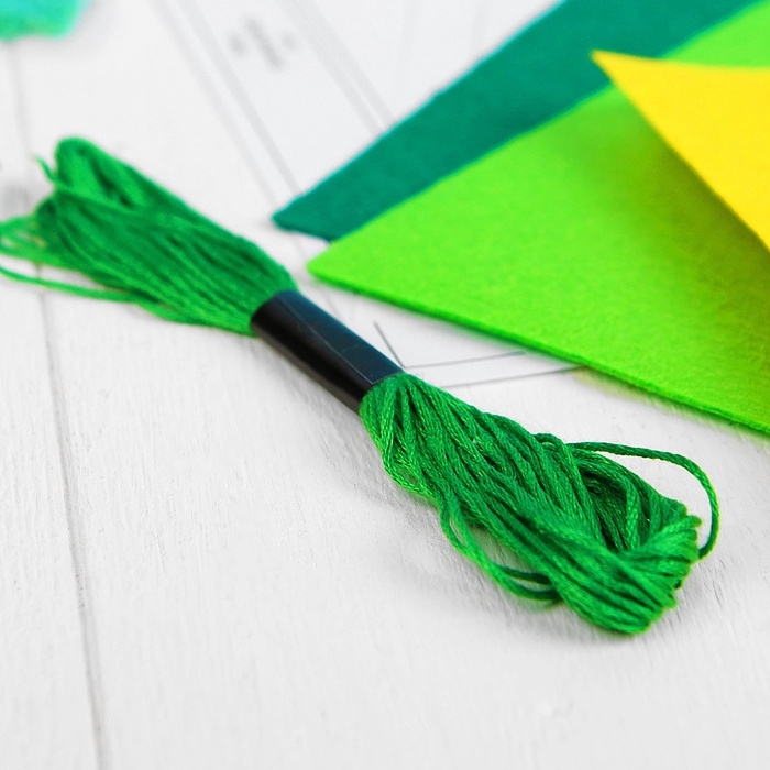 Набор для создания пасхальной корзинки из фетра &laquo;Лужайка&raquo;