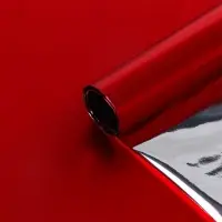 Плёнка упаковочная матовая, 70&times;100 см, красный