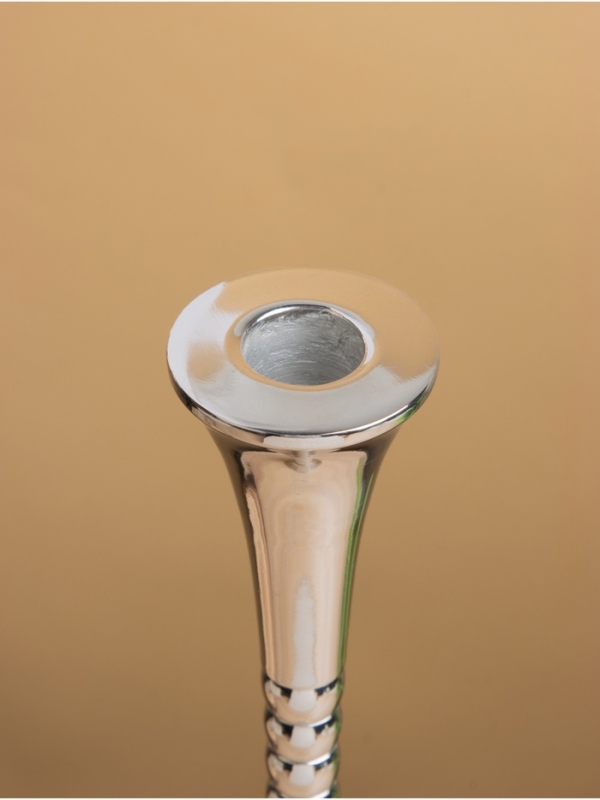 Подсвечник "Шампань" 10х10х41 см, алюминий