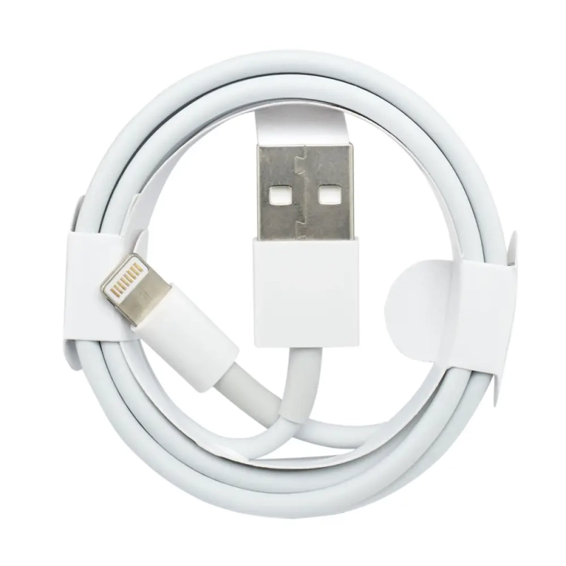Кабель USB Lightning 1M без упаковки для комплектации