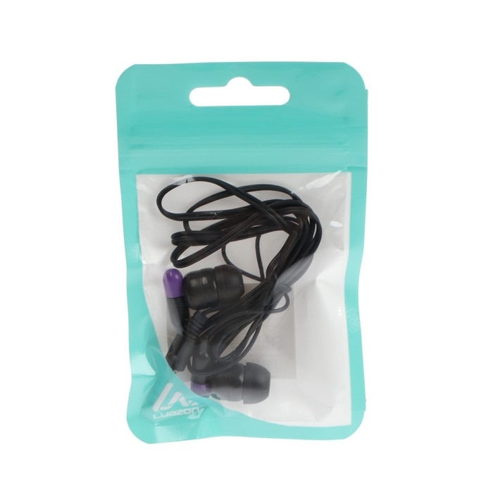 Наушники Luazon "Пилюли" LV-006, вакуумные, МИКС