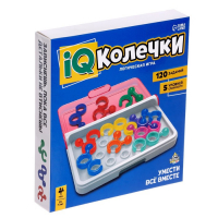 Настольная игра &laquo;IQ-колечки&raquo;, 1 игрок, 7+