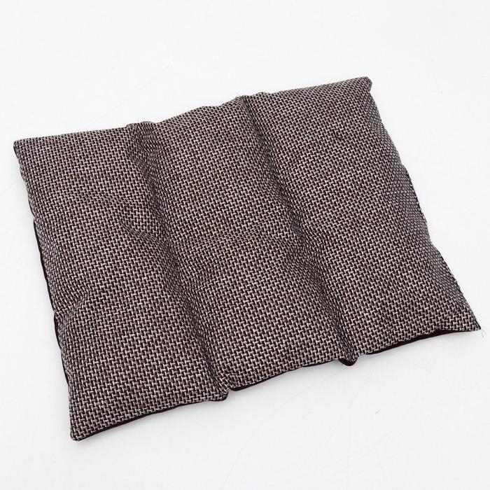 Лежанка "Лофт мокко №4", 70 х 55 х 20 см, темно-коричневый