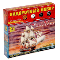 Сборная модель-корабль &laquo;Фрегат Боном Ричард&raquo; Моделист, 1/400, (ПН140001)